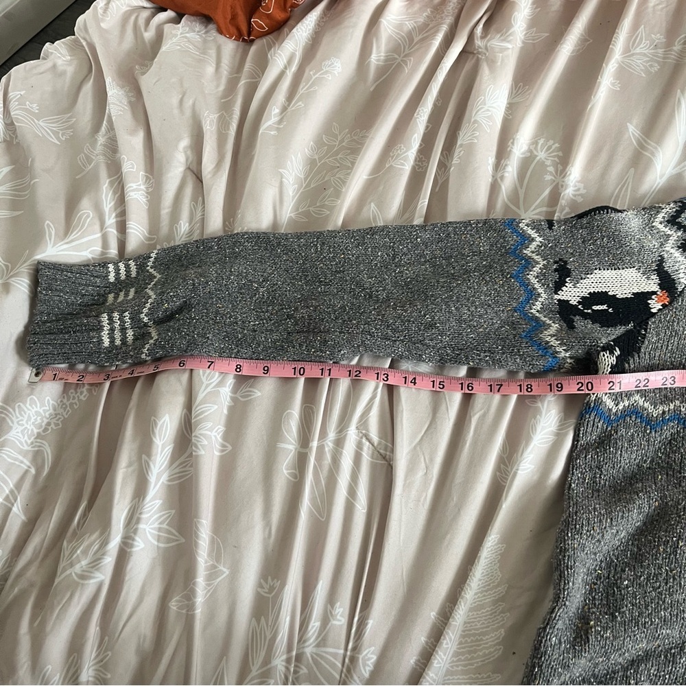 knit penguin sweater - Picture 4 of 6
